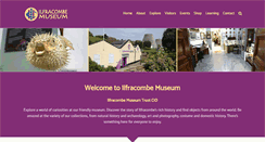 Desktop Screenshot of ilfracombemuseum.co.uk